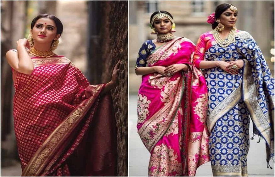 modern Collection Of Banarasi Silk Sarees